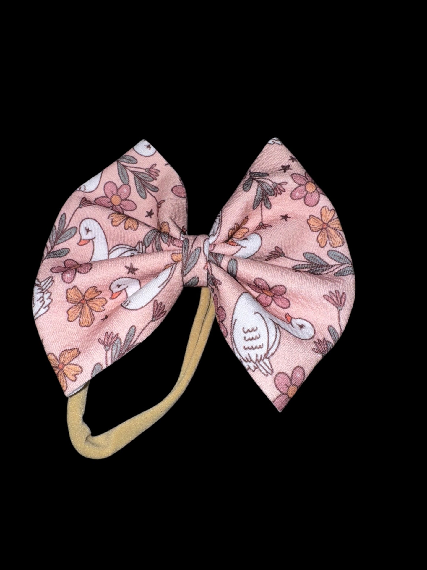 Swan nylon bow
