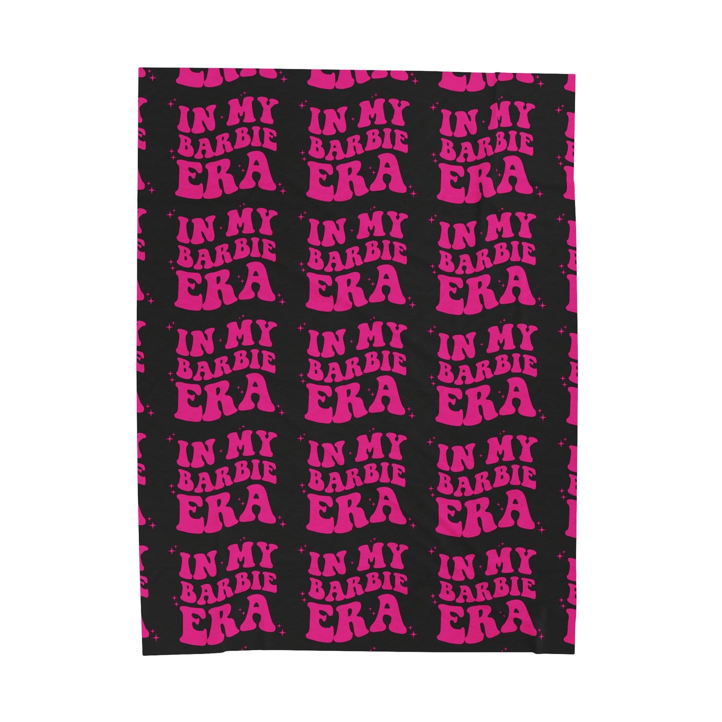 In My Barbie Era Velveteen Plush Blanket