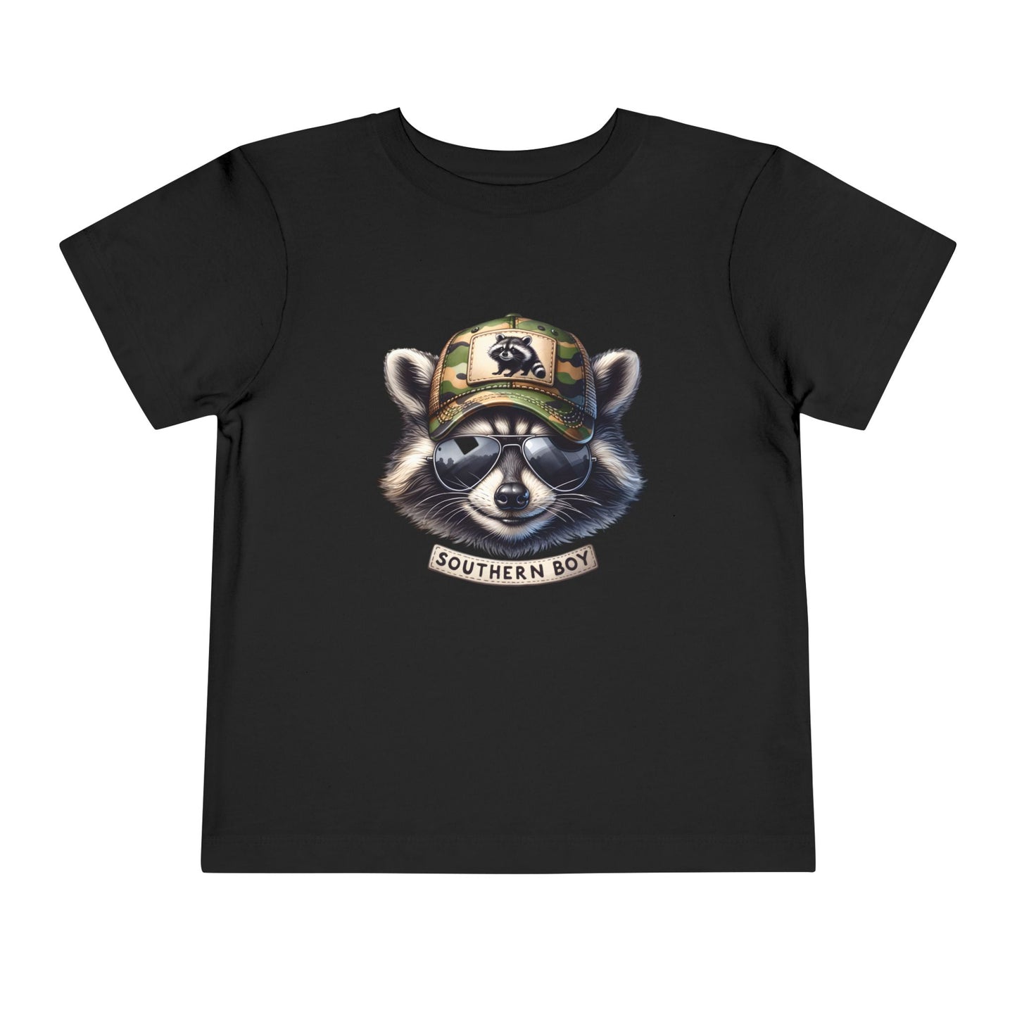 Toddler T-shirt Southern Boy Raccoon