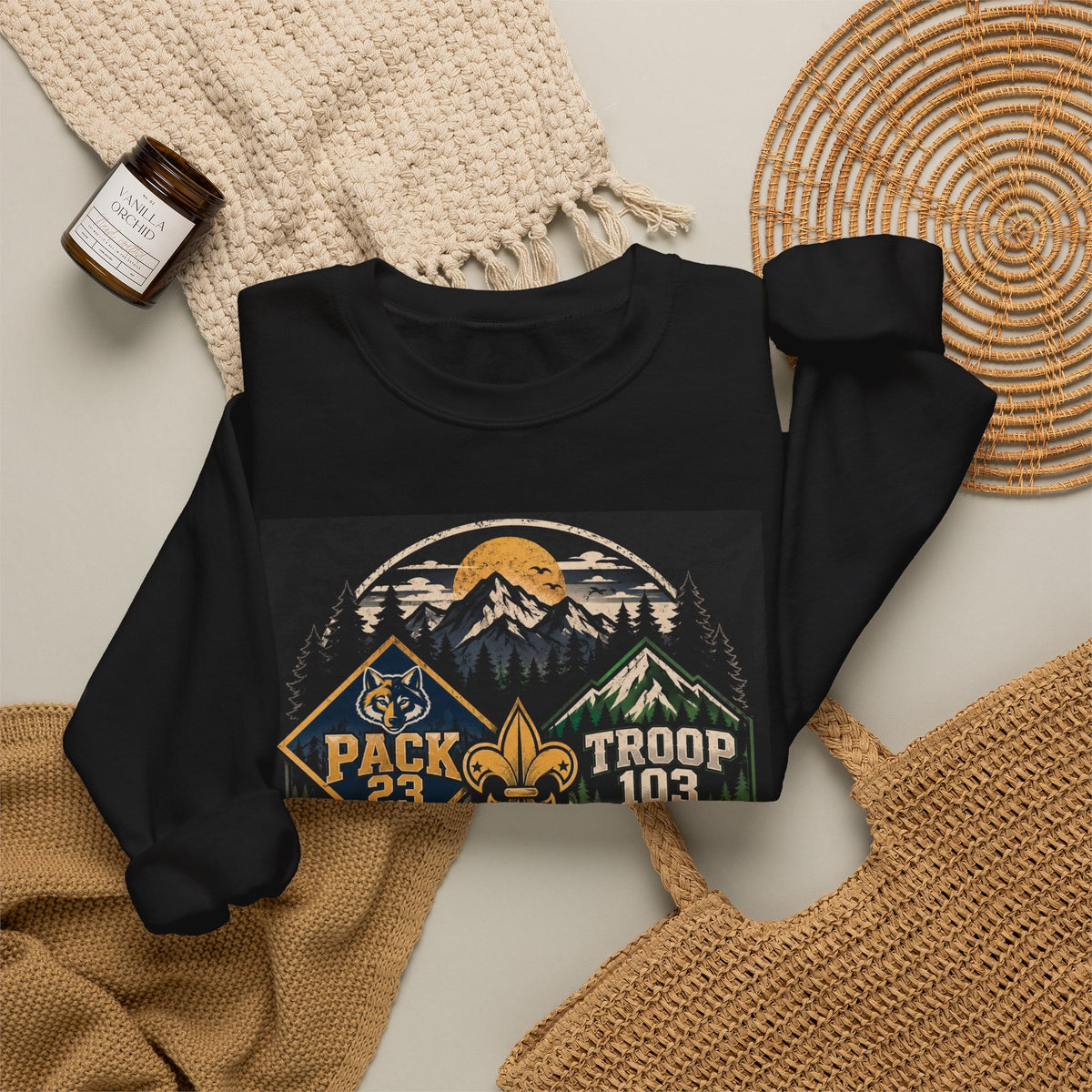 STACEY- Pack 23 Troop 103 Scouting Together Crewneck Sweatshirt