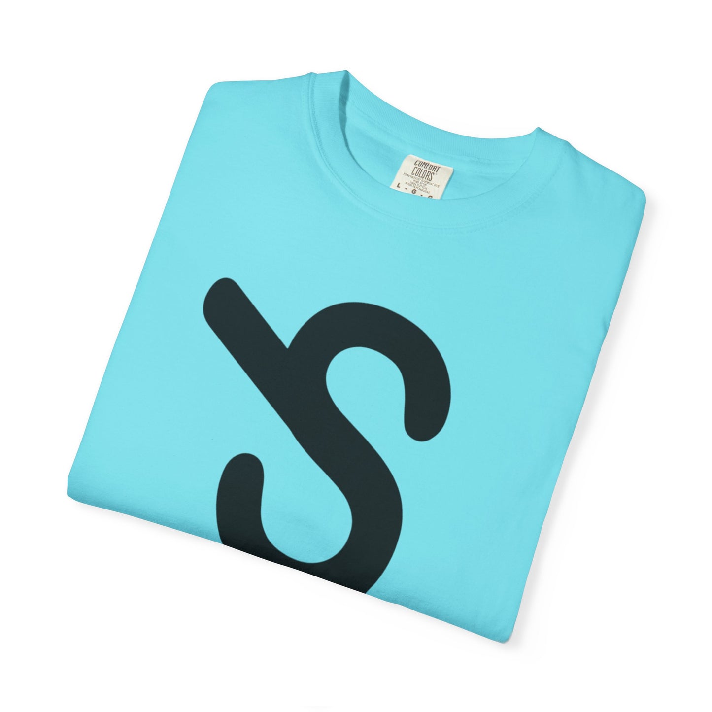 Unisex Garment-Dyed T-Shirt with Bold 'S Knives' Print - Casual Streetwear