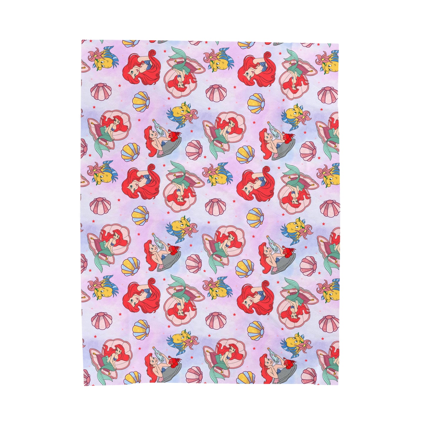 The Little Mermaid Velveteen Plush Blanket