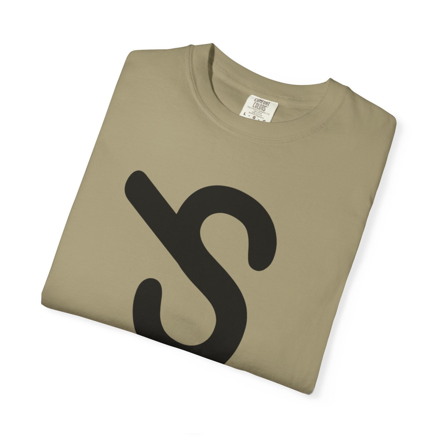 Unisex Garment-Dyed T-Shirt with Bold 'S Knives' Print - Casual Streetwear