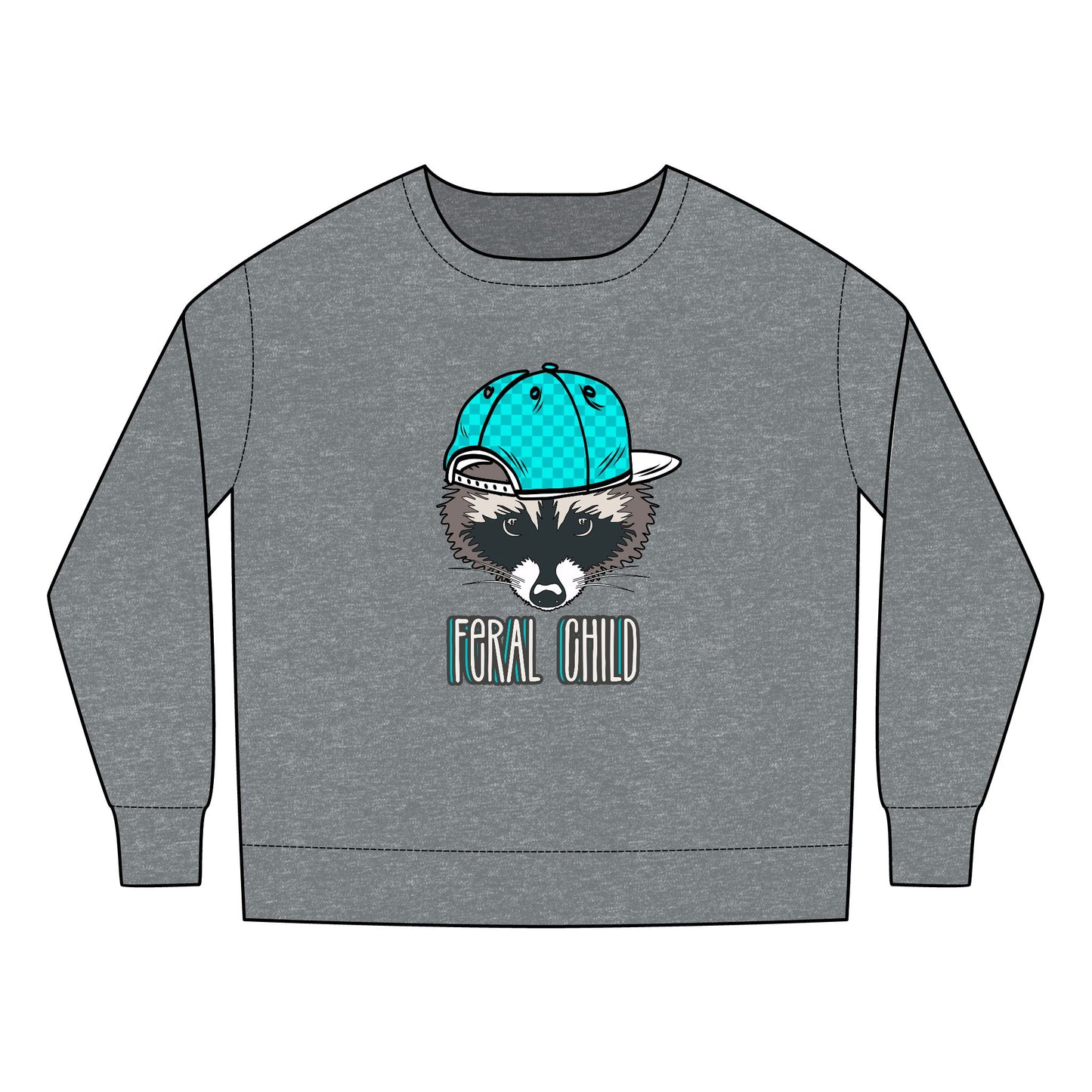 Feral Child boy or girl Toddler Sweatshirt
