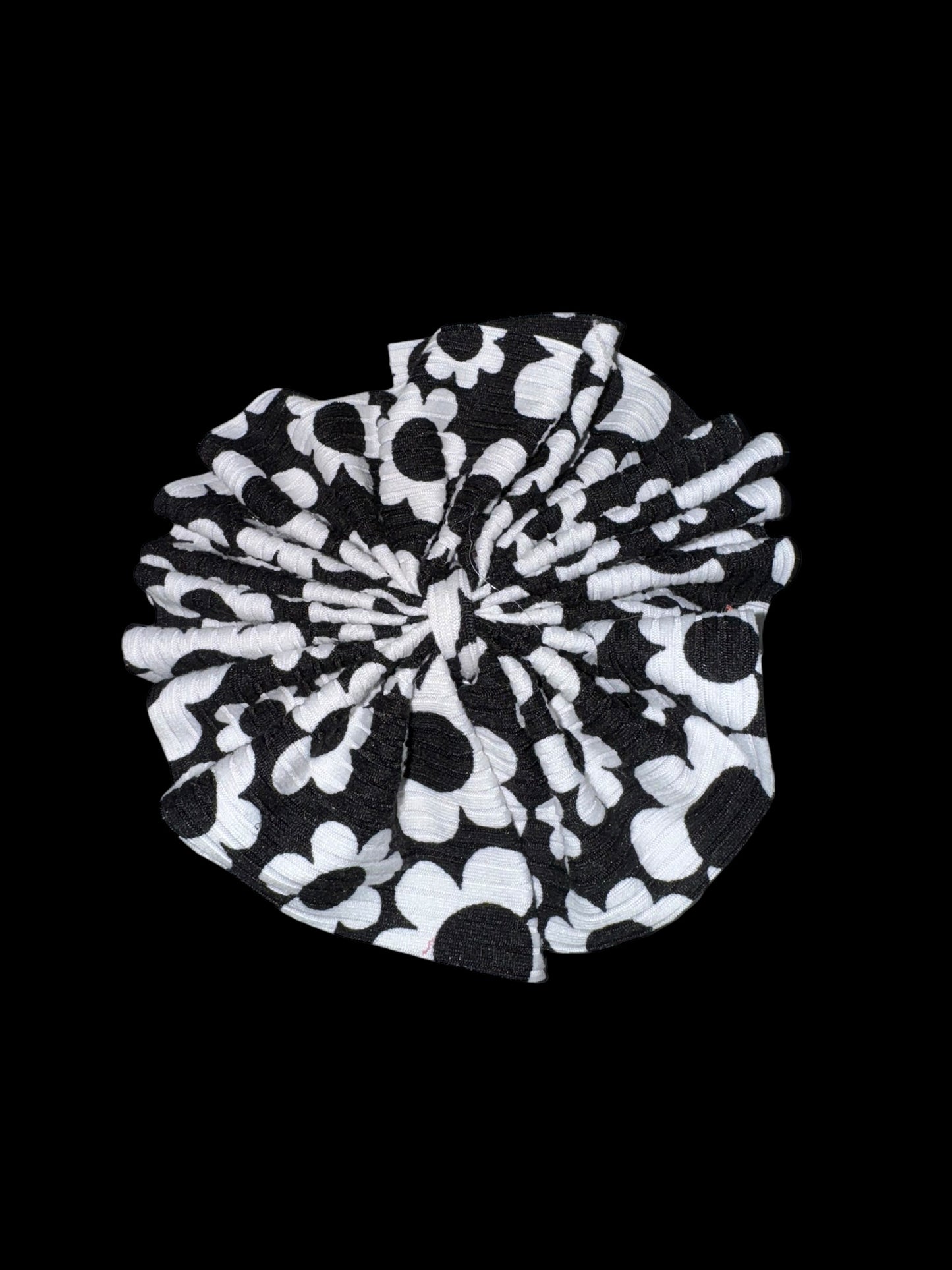 Floral nylon bow