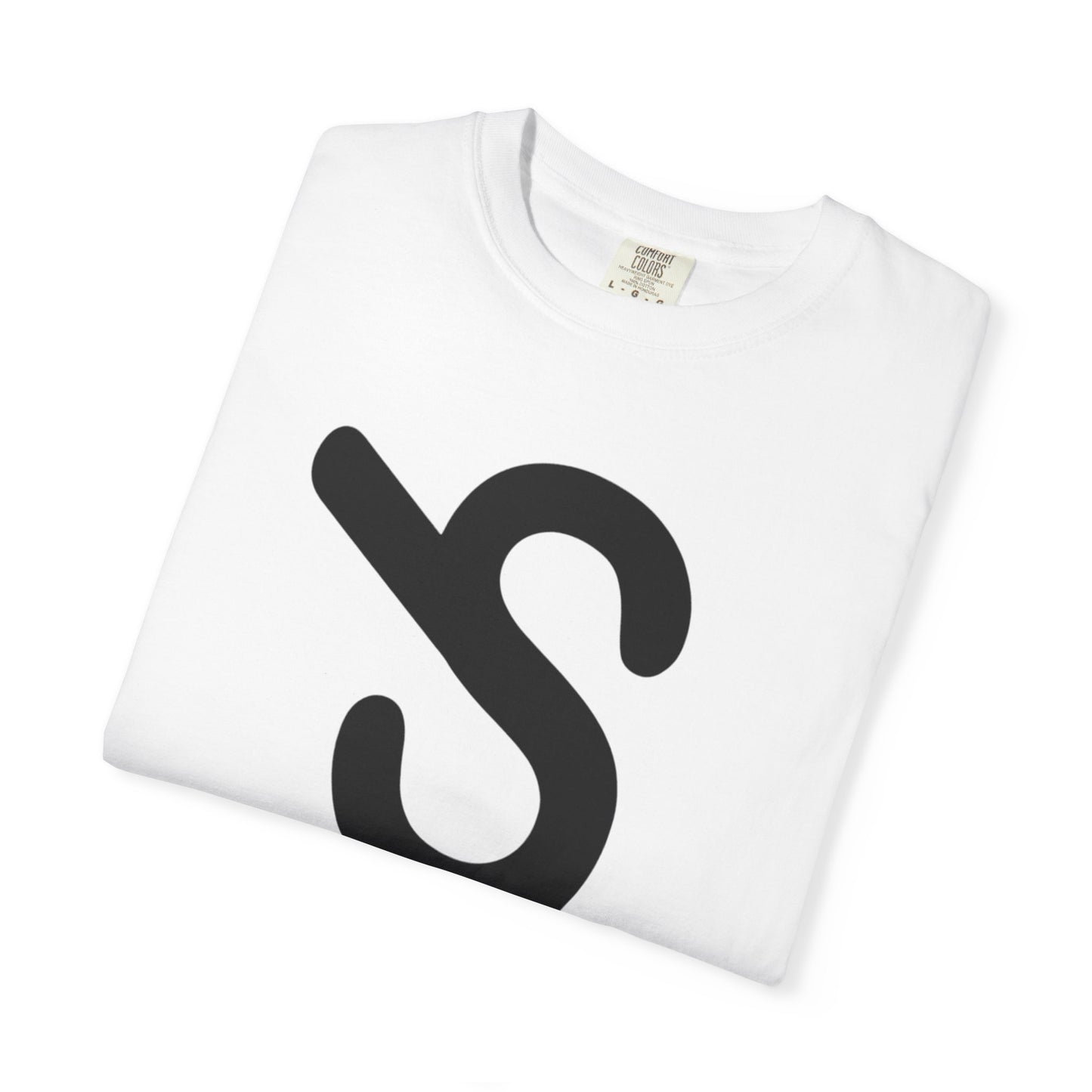 Unisex Garment-Dyed T-Shirt with Bold 'S Knives' Print - Casual Streetwear
