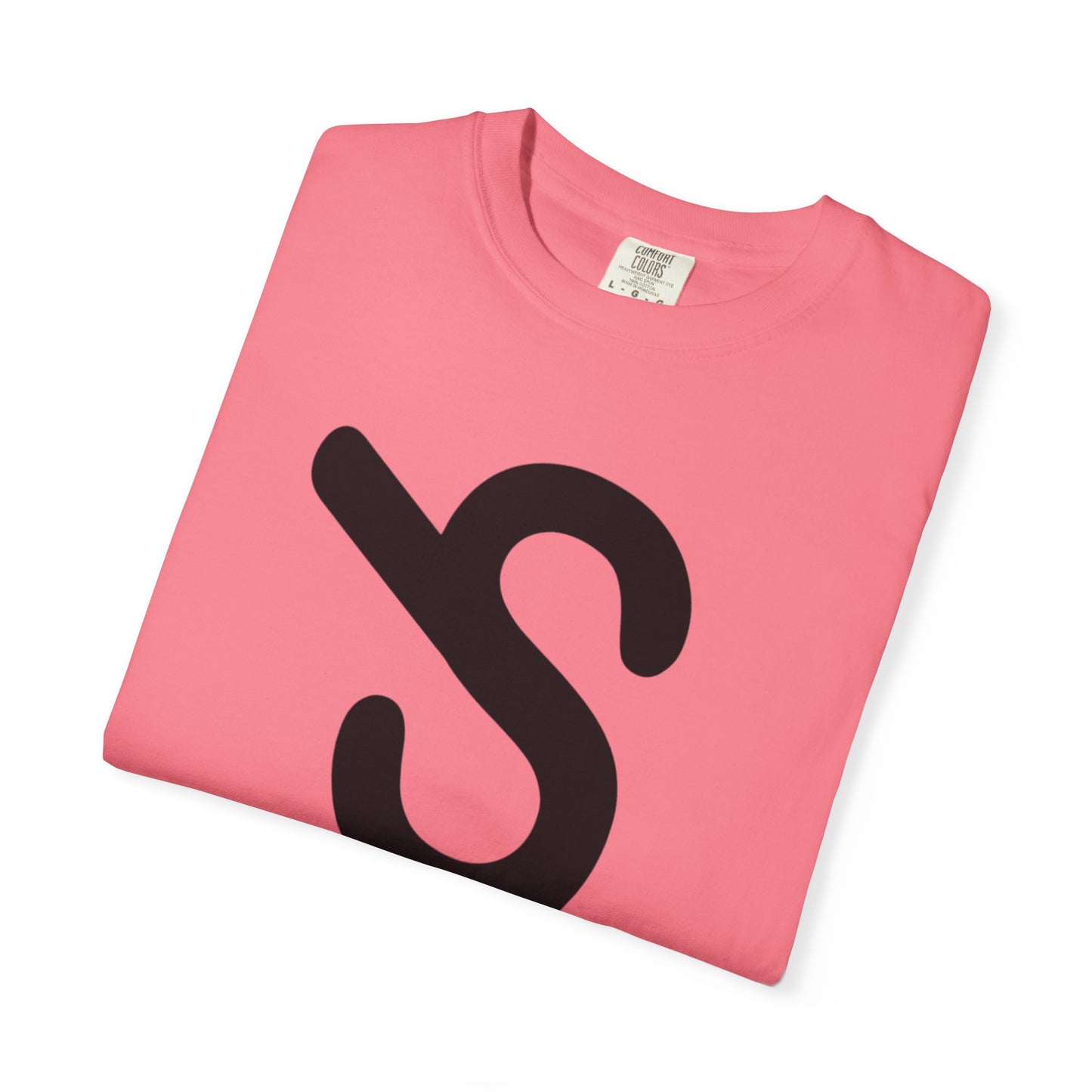Unisex Garment-Dyed T-Shirt with Bold 'S Knives' Print - Casual Streetwear