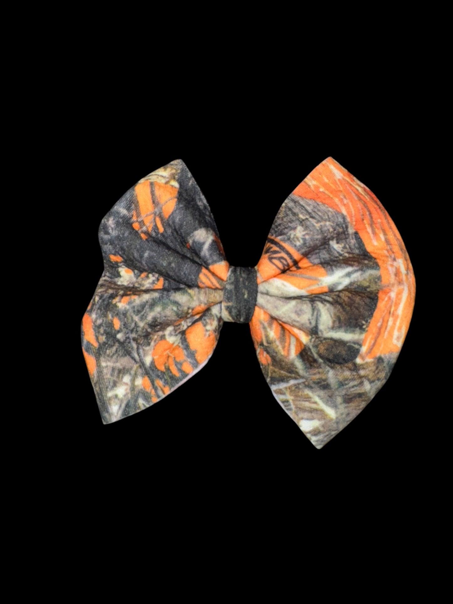 Camo clip bow
