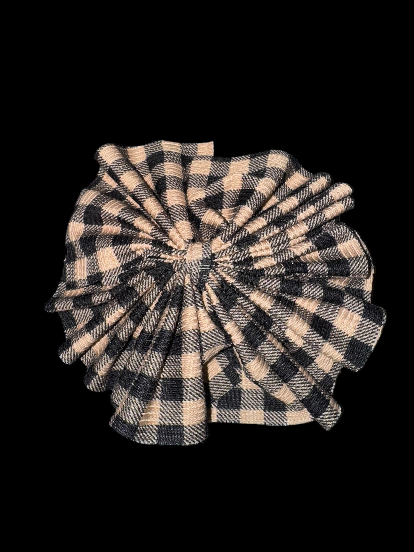 Plaid Clip bow