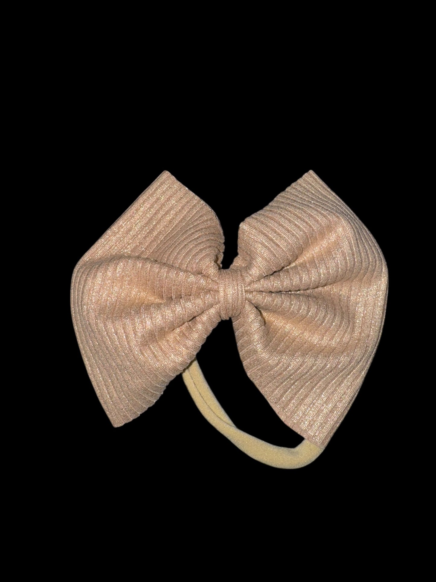 Shimmer nylon bow