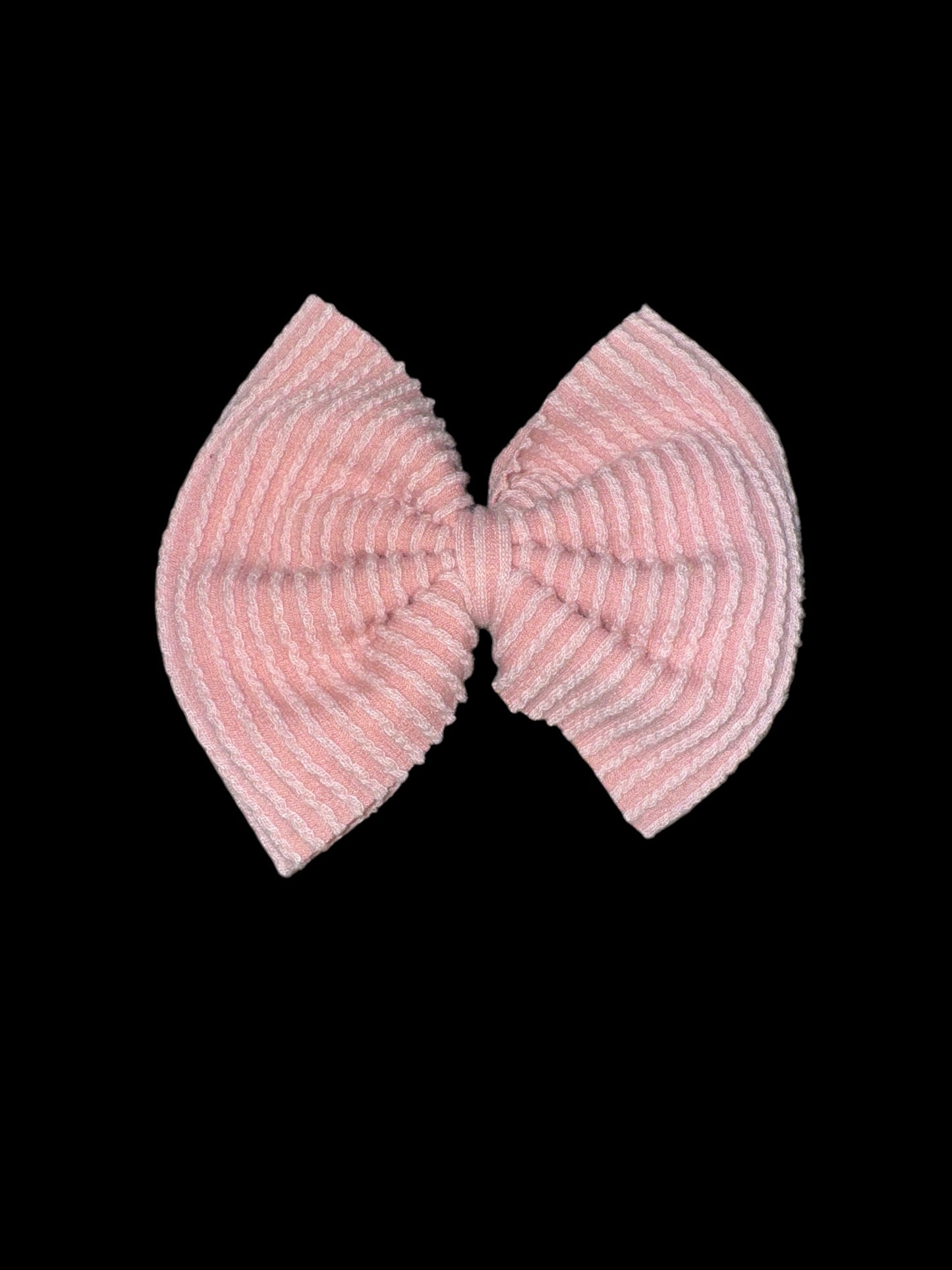 Pink nylon bow