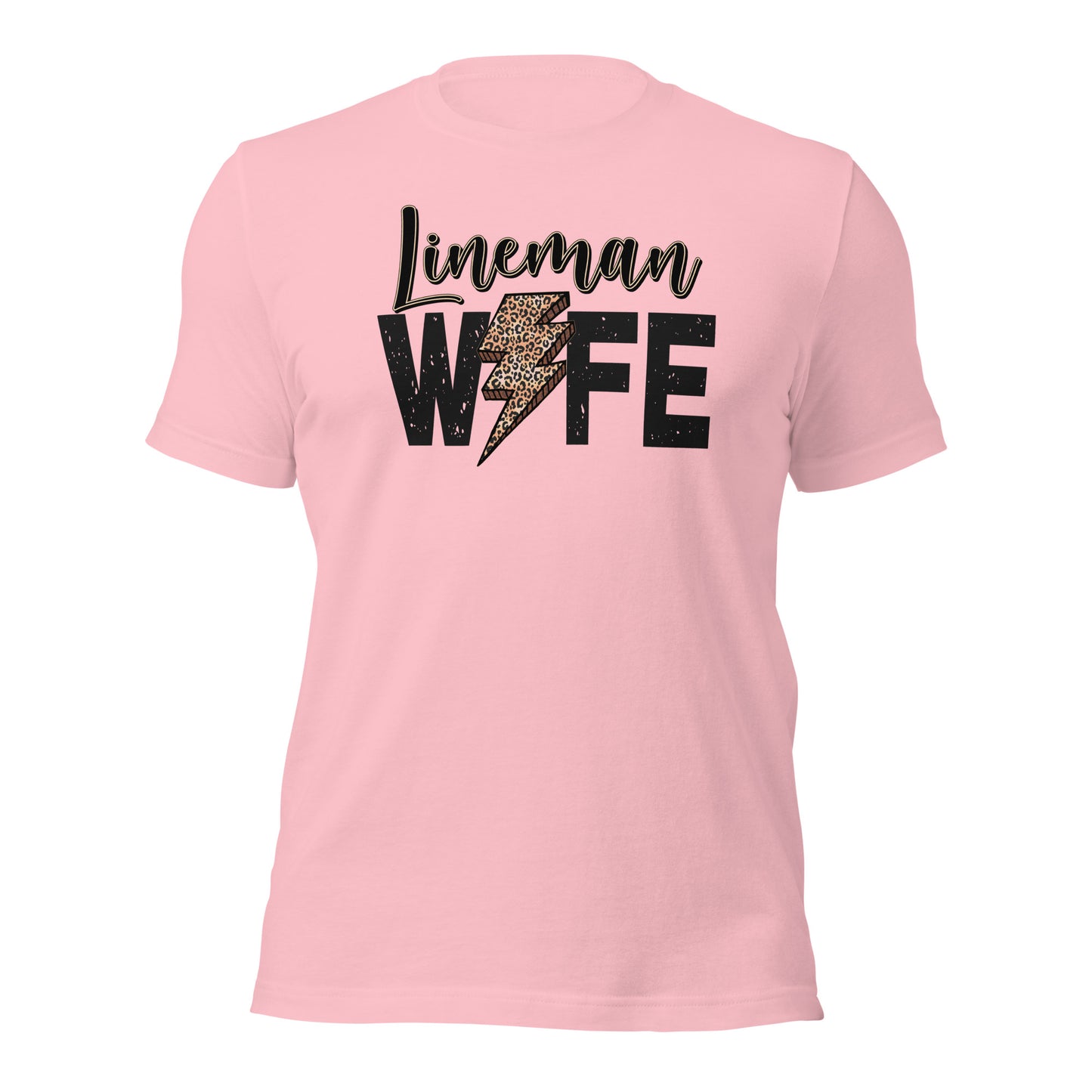 Lineman wife adult tshirt