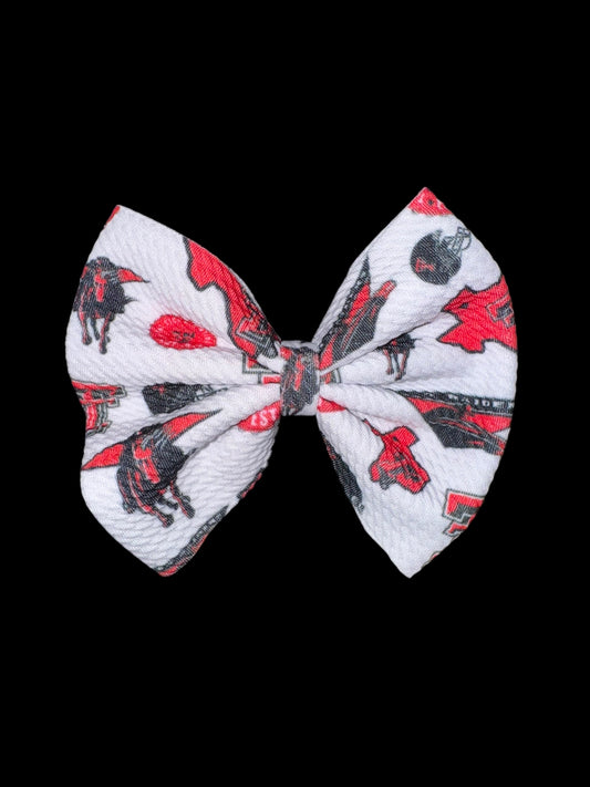 Texas Tech clip bow