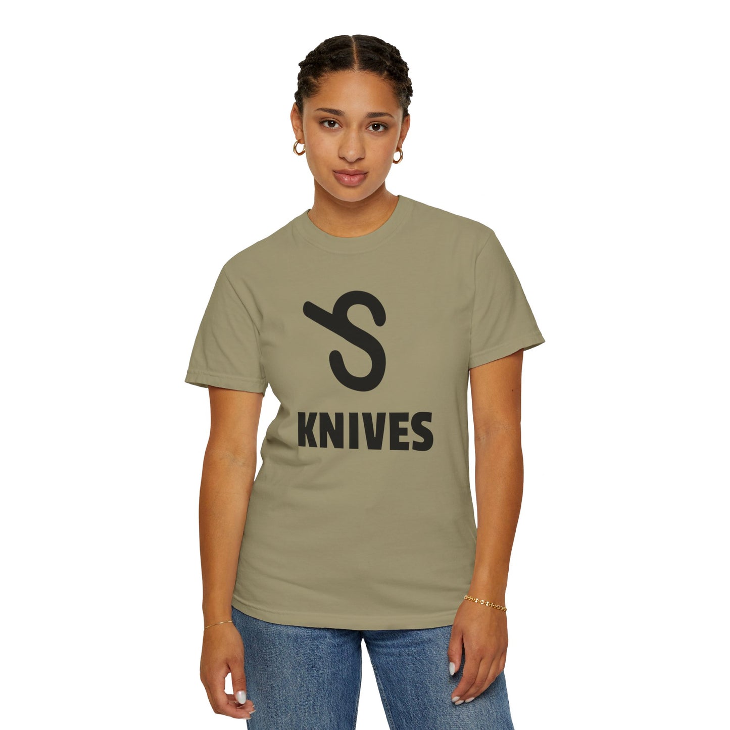 Jacob Simpson Knives Adult Unisex tshirt