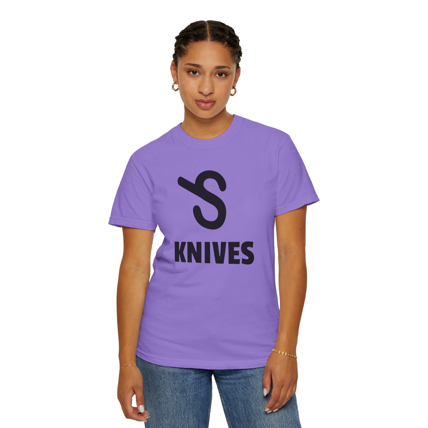 Jacob Simpson Knives Adult Unisex tshirt