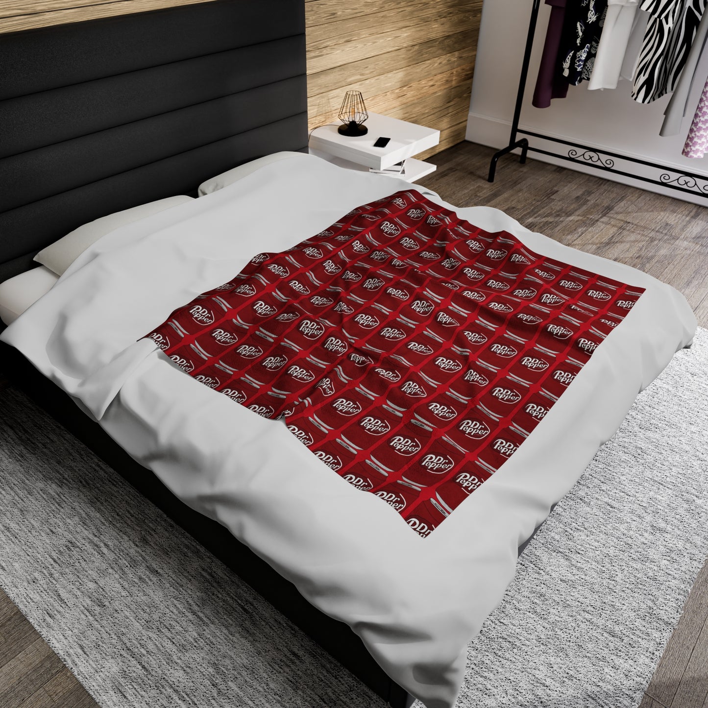 Dr. Pepper Velveteen Plush Blanket