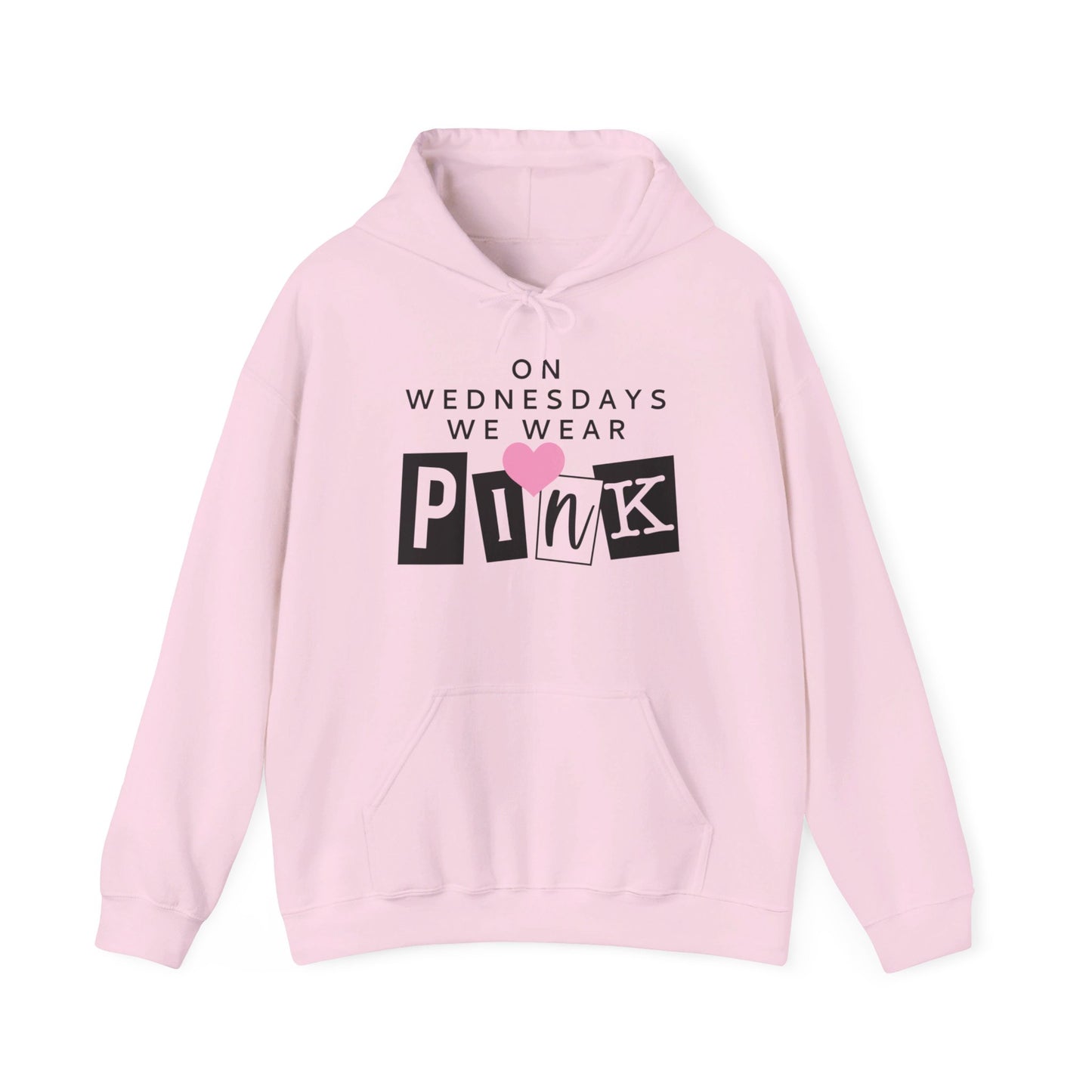 On Wednesdays We Wear Pink Mean girls unisex hoodie