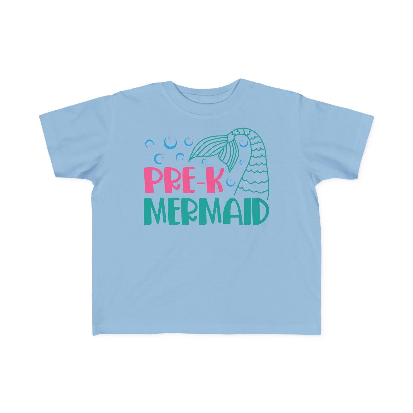 pre K mermaid toddler tshirt