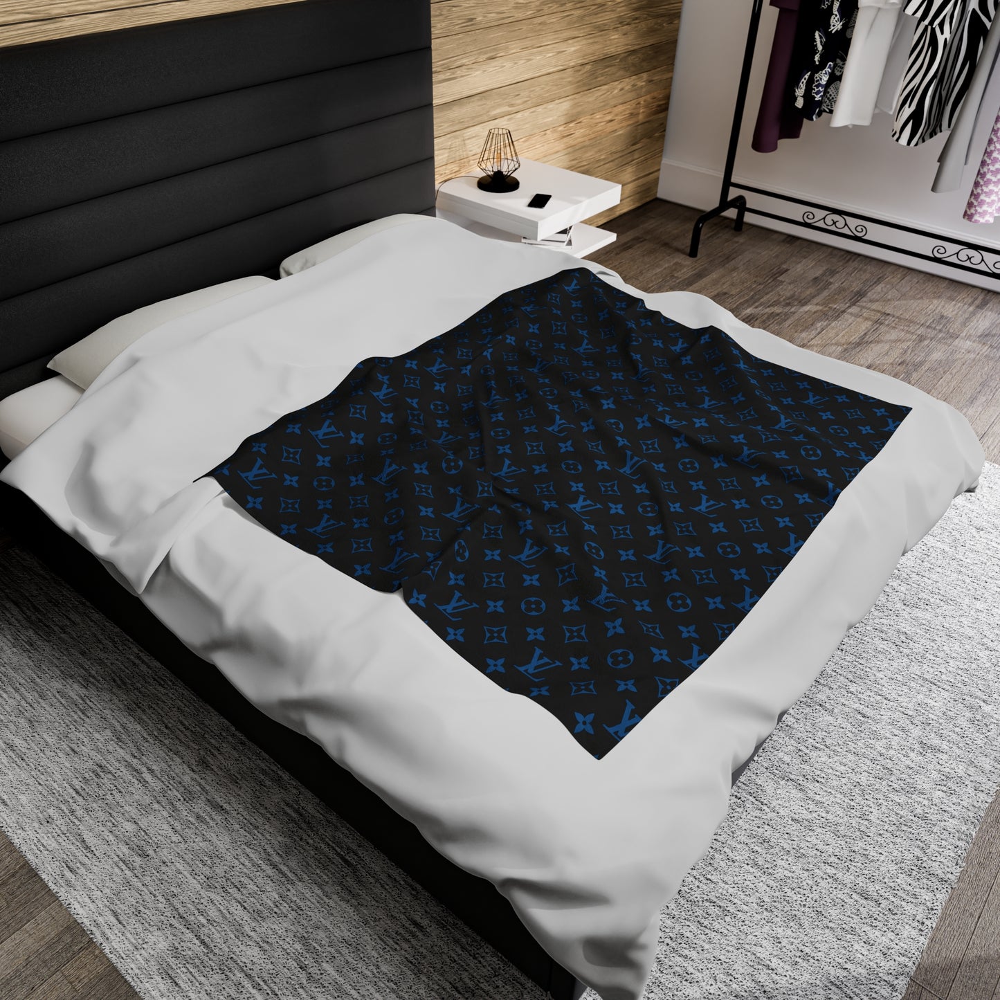 LV Velveteen Plush Blanket