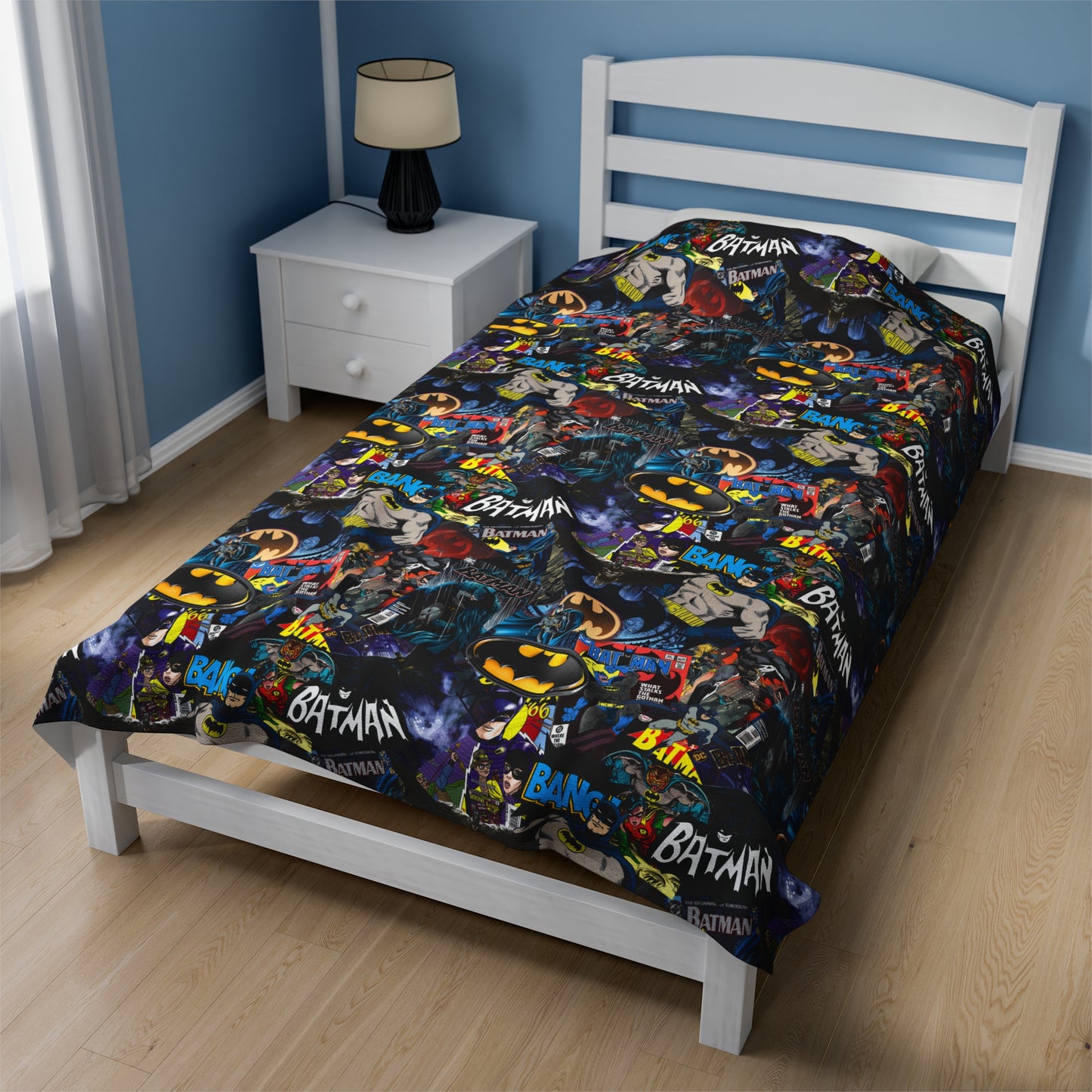 Batman Velveteen Plush Blanket