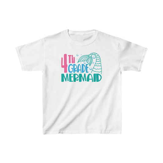 Fourth grade mermaid kids tshirt