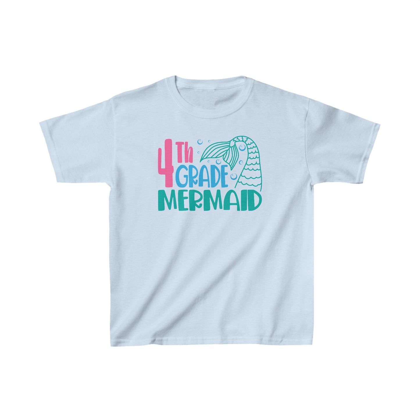 Fourth grade mermaid kids tshirt