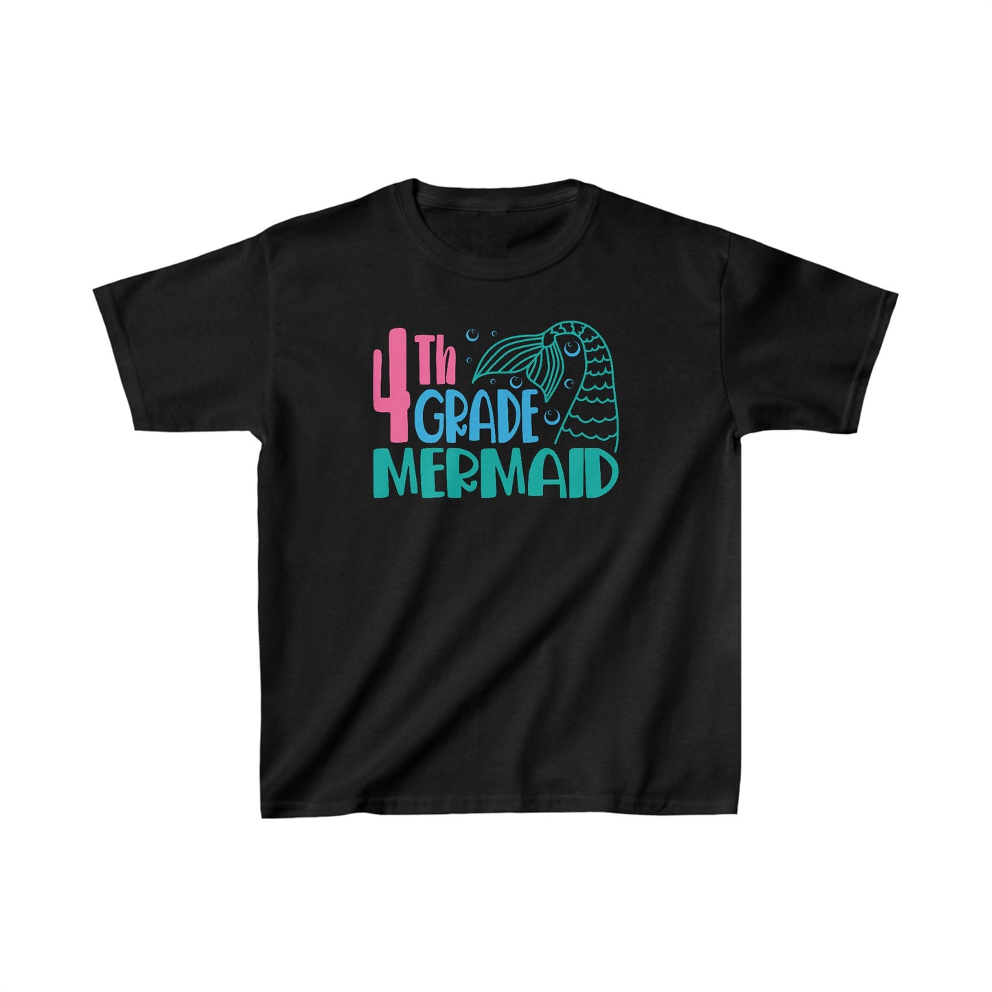 Fourth grade mermaid kids tshirt