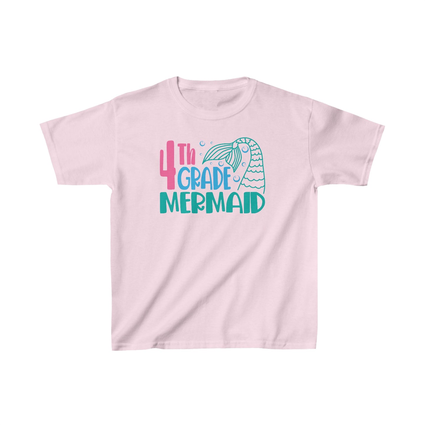 Fourth grade mermaid kids tshirt