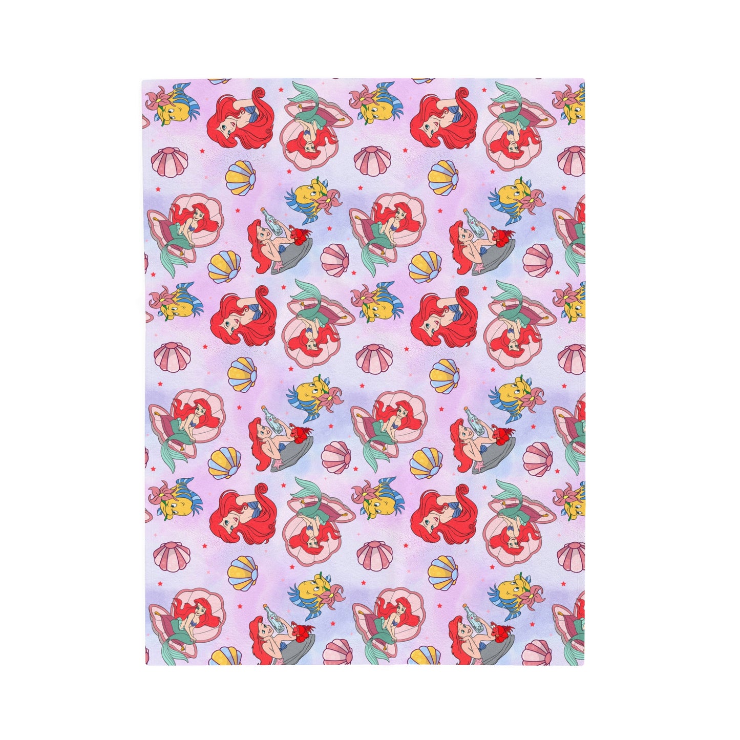 The Little Mermaid Velveteen Plush Blanket