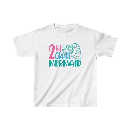 2nd grade mermaid kids tshirt