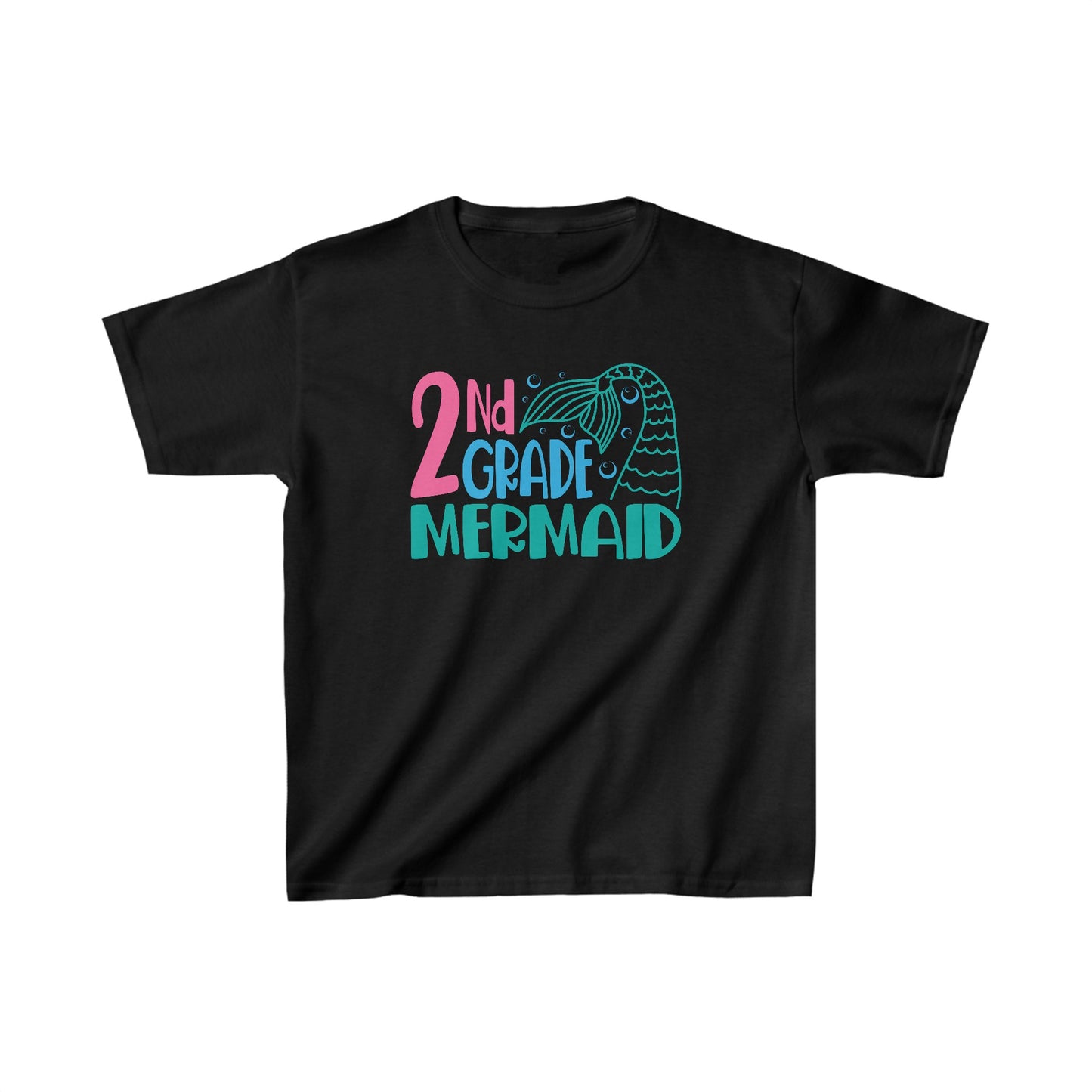 2nd grade mermaid kids tshirt