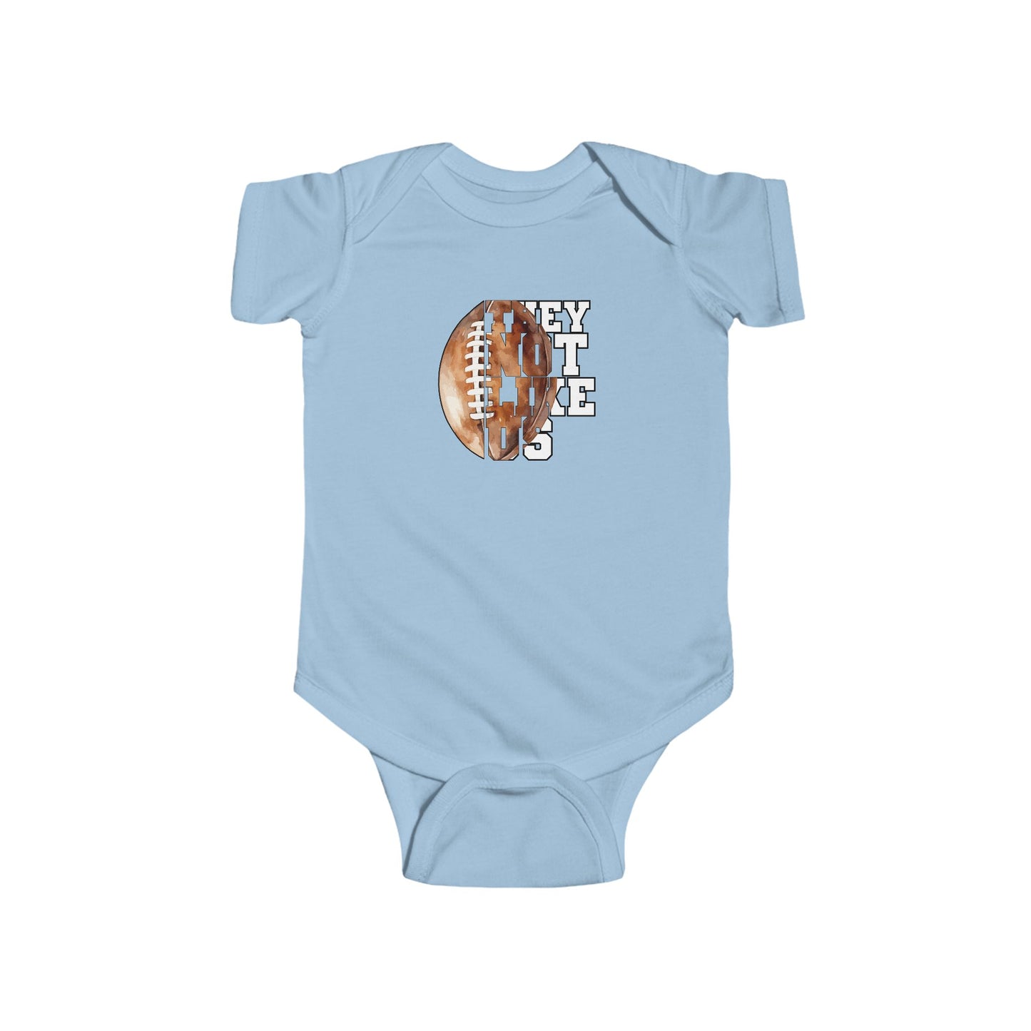 Baby Onesie Football They Not Like Us