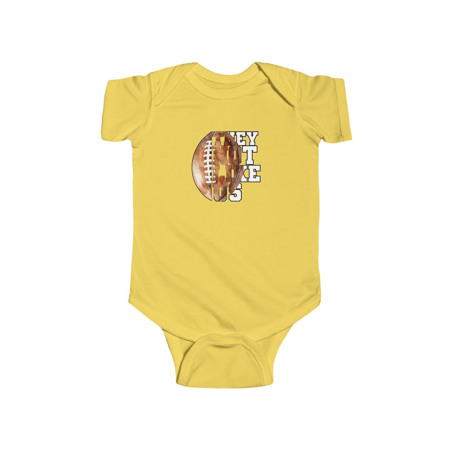 Baby Onesie Football They Not Like Us