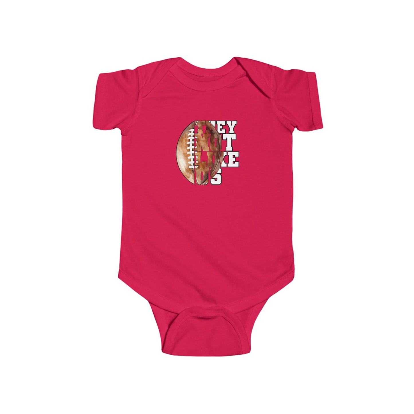 Baby Onesie Football They Not Like Us