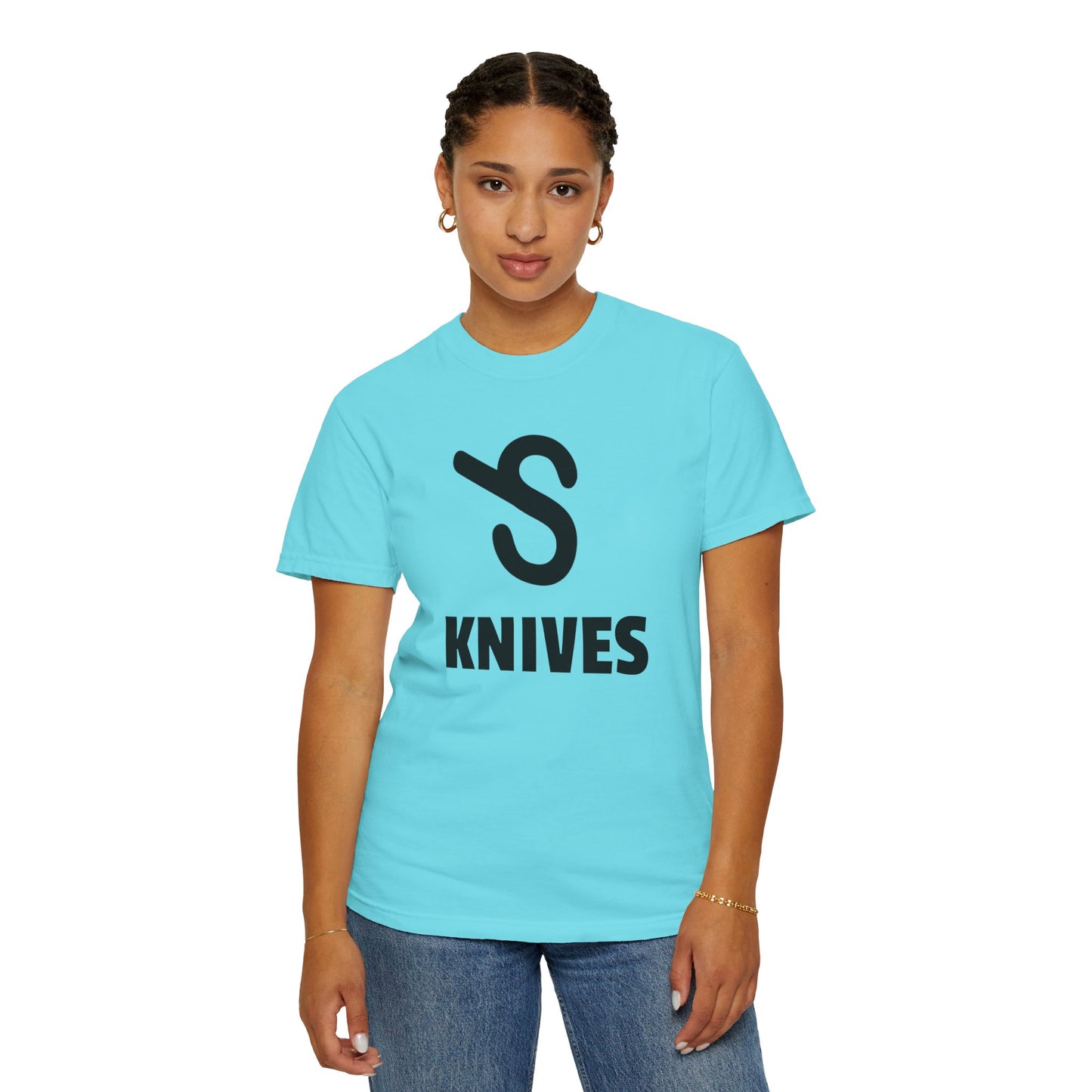 Jacob Simpson Knives Adult Unisex tshirt