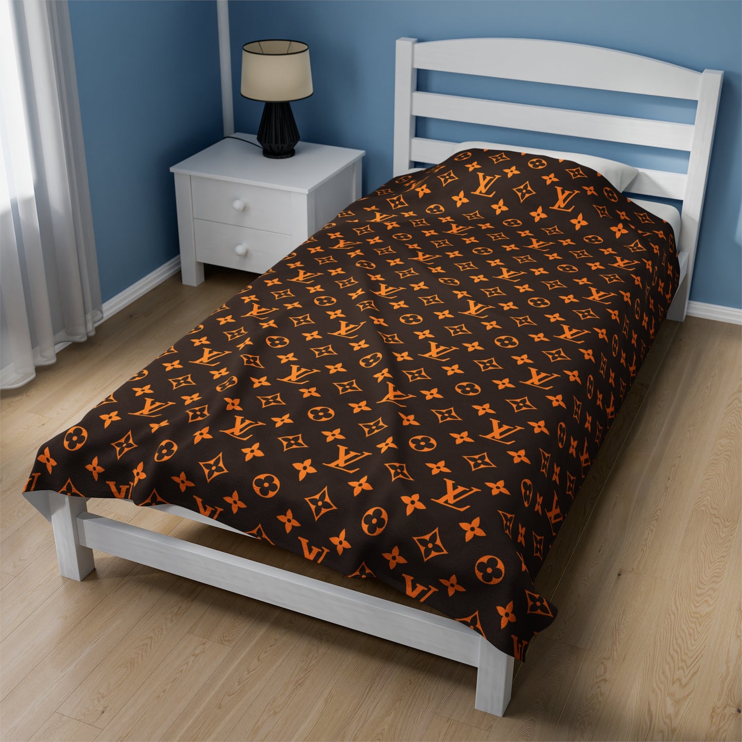 LV Velveteen Plush Blanket