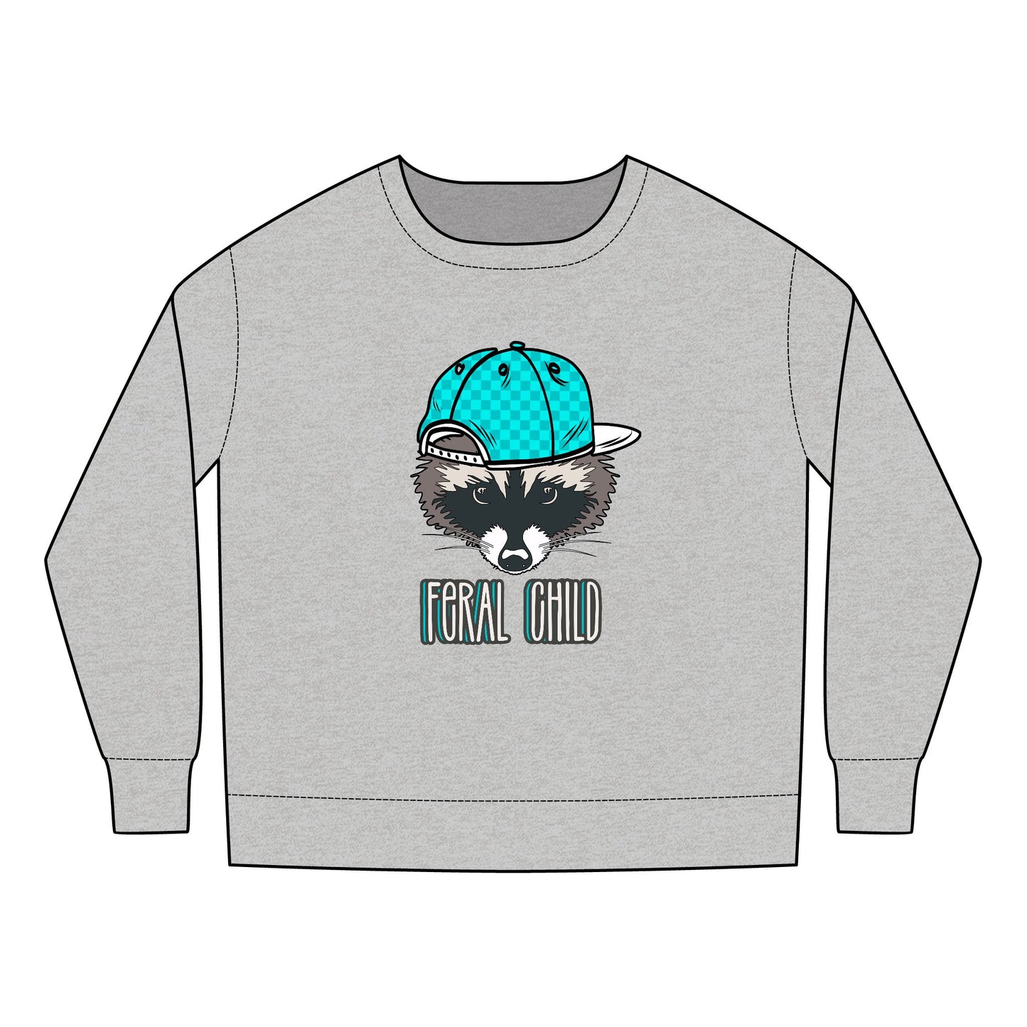 Feral Child boy or girl Toddler Sweatshirt