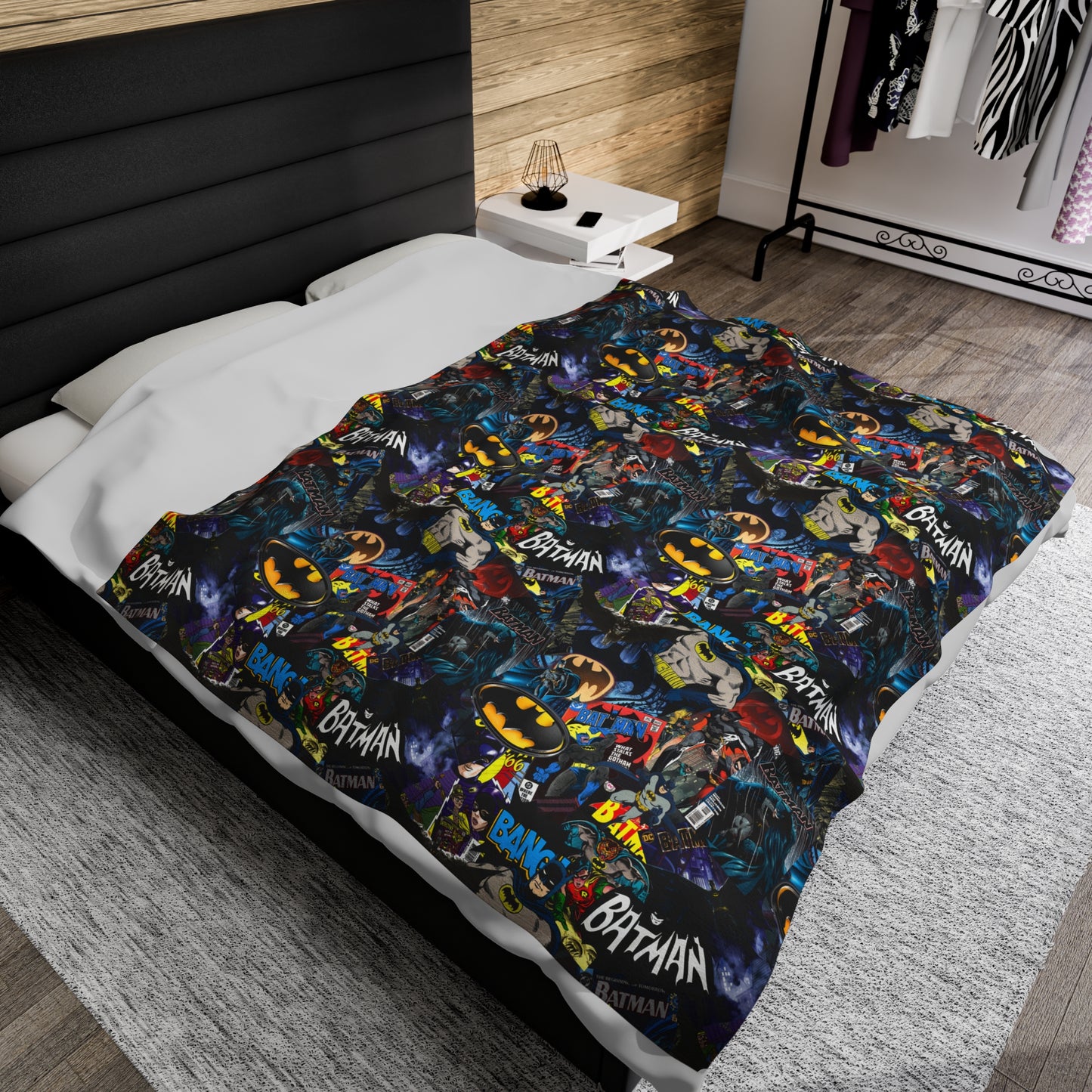 Batman Velveteen Plush Blanket