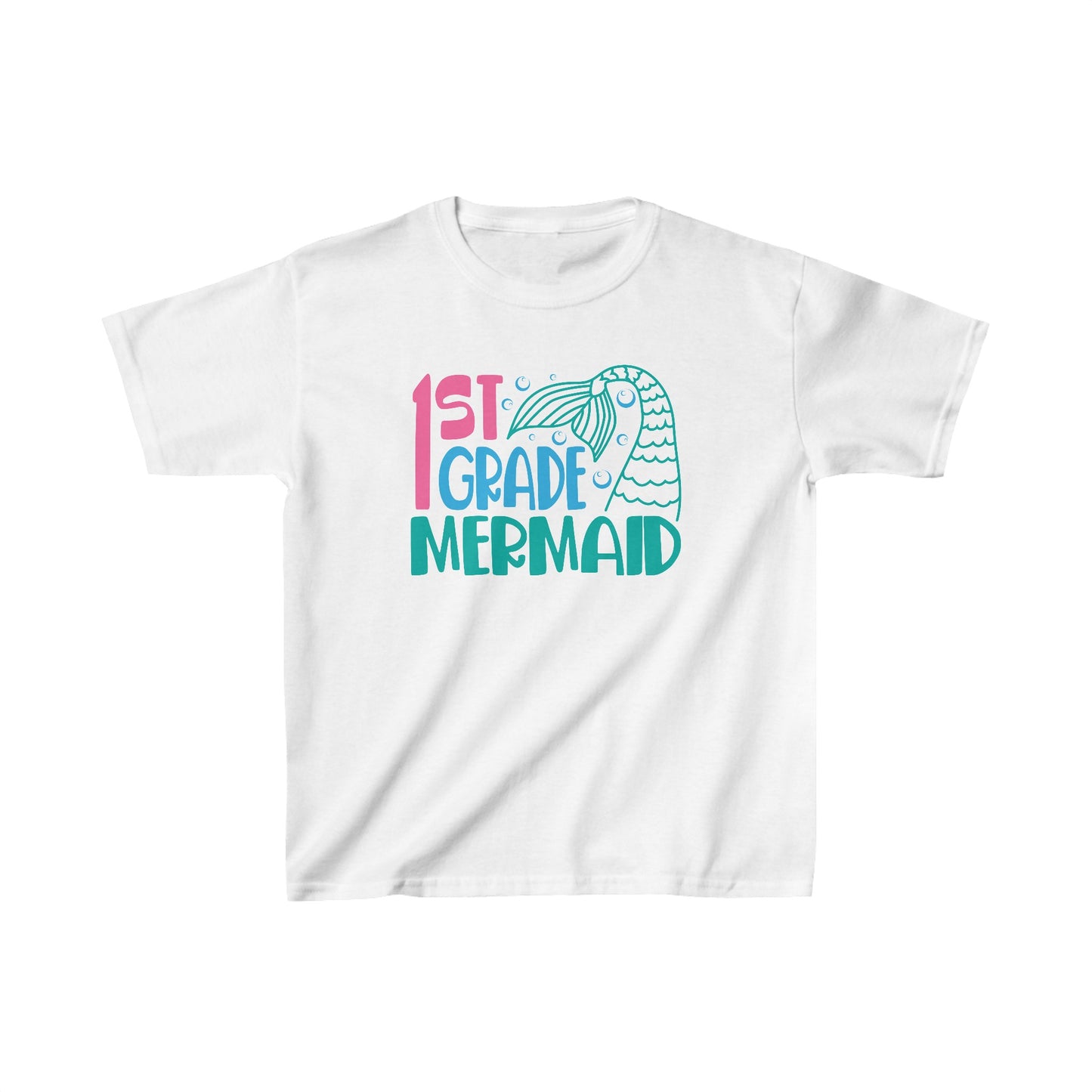 1st grade mermaid kids tshirt