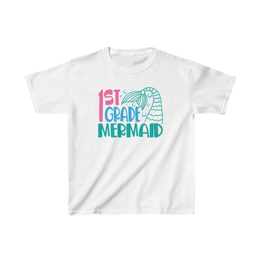 1st grade mermaid kids tshirt