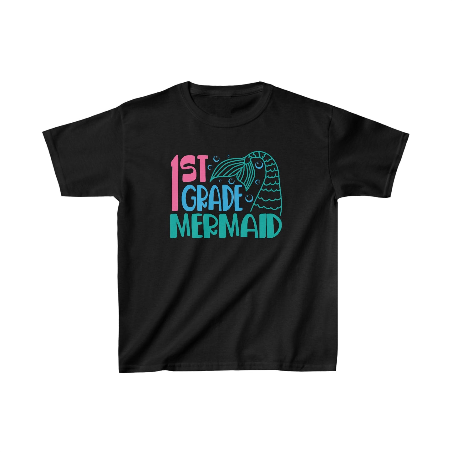 1st grade mermaid kids tshirt