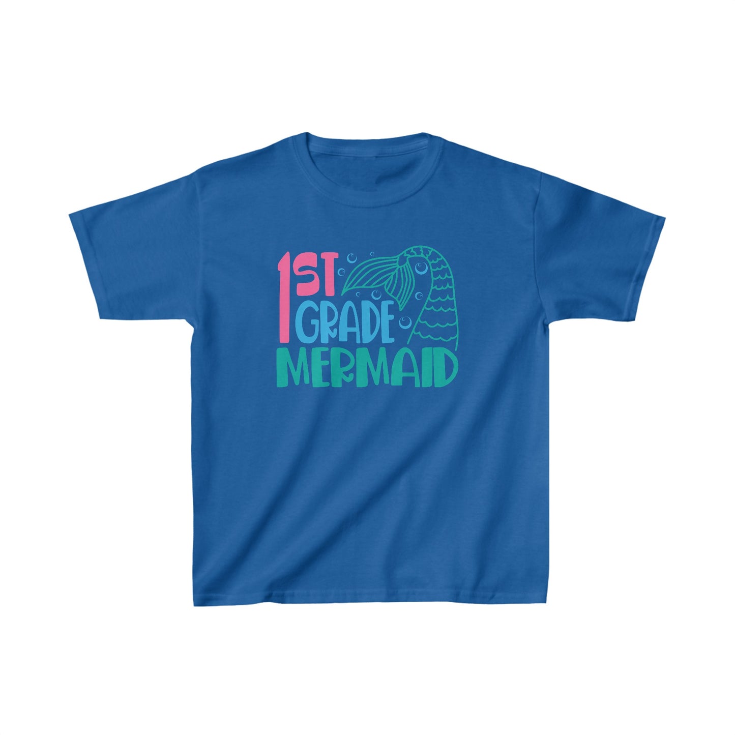 1st grade mermaid kids tshirt