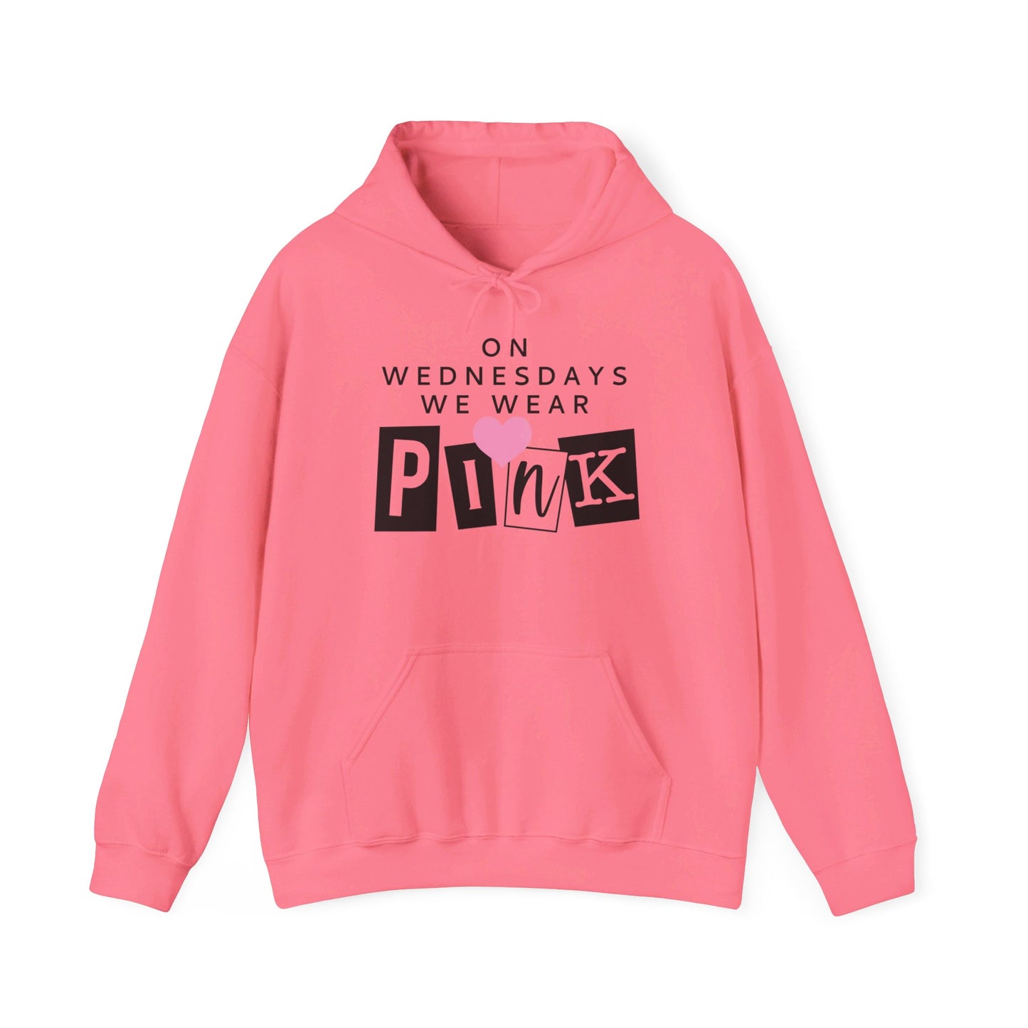 On Wednesdays We Wear Pink Mean girls unisex hoodie