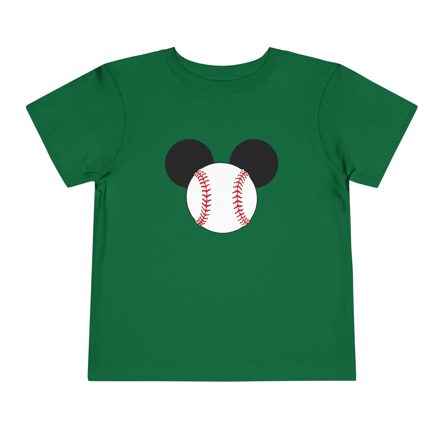 Toddler baseball short sleeve tshirt