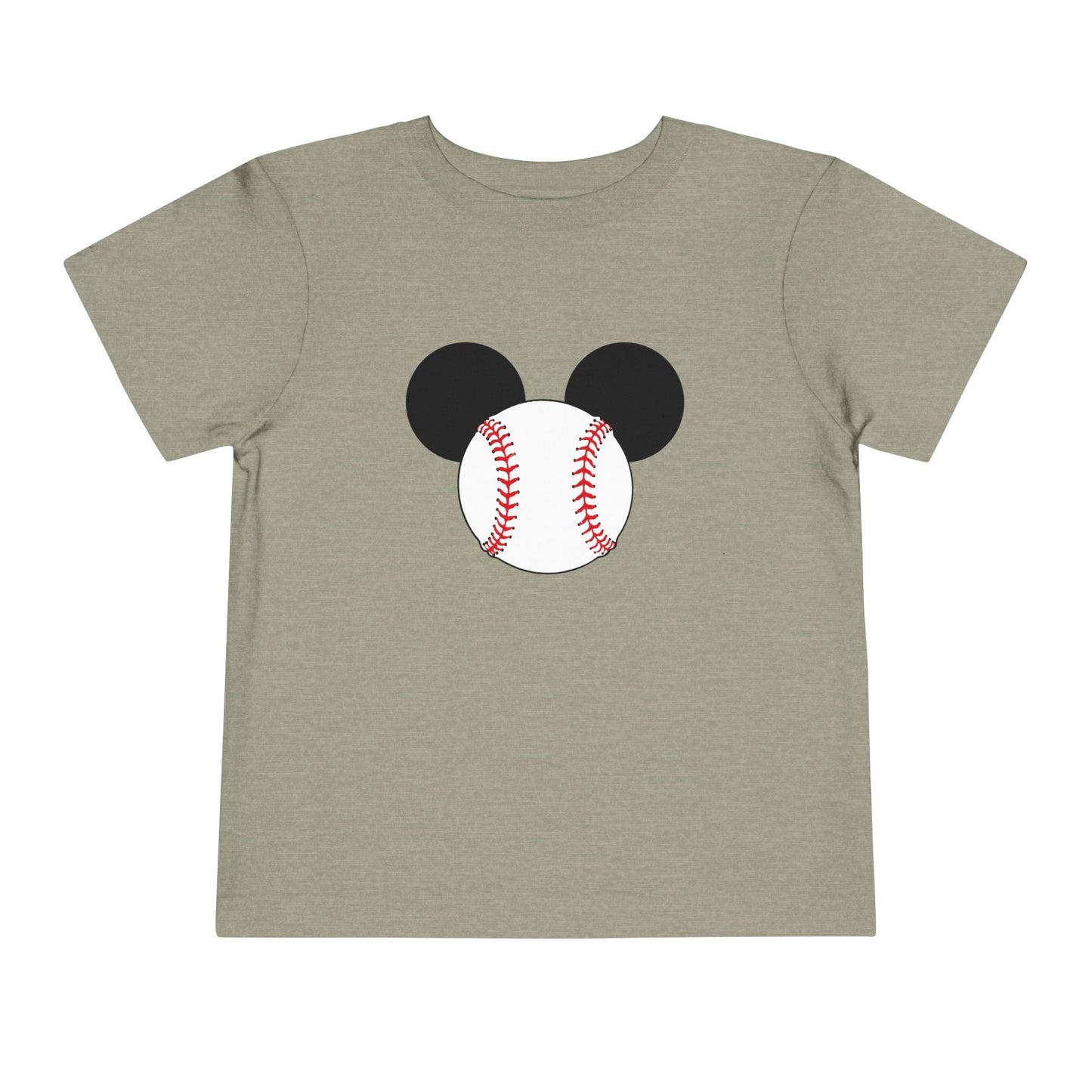 Toddler baseball short sleeve tshirt