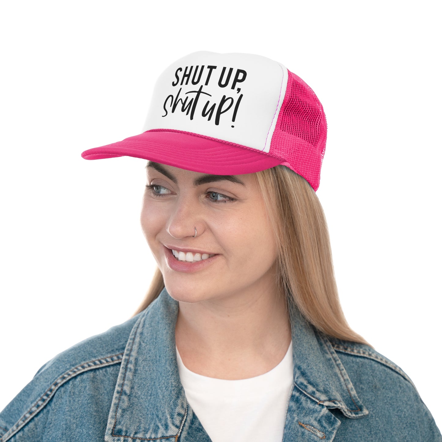 Shut Up Mean Girls Adult Trucker Caps (Otto Brand)