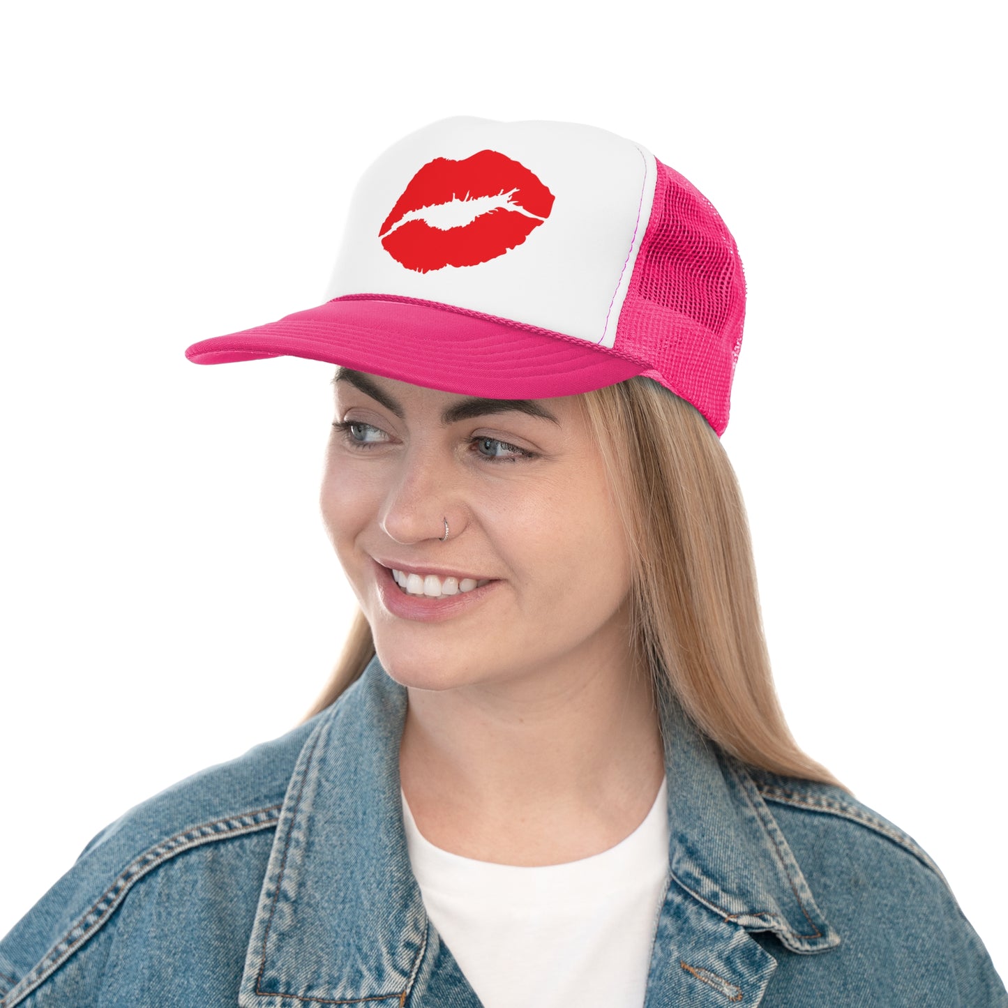 Lips Mean Girls Adult Trucker Caps (Otto Brand)