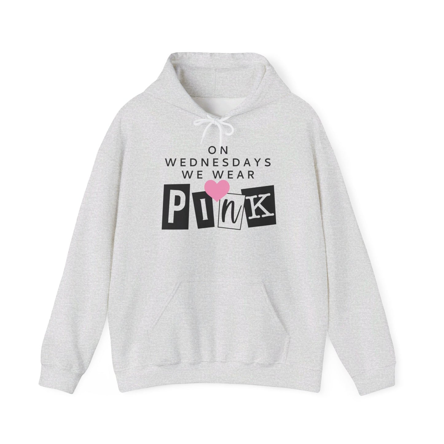 On Wednesdays We Wear Pink Mean girls unisex hoodie