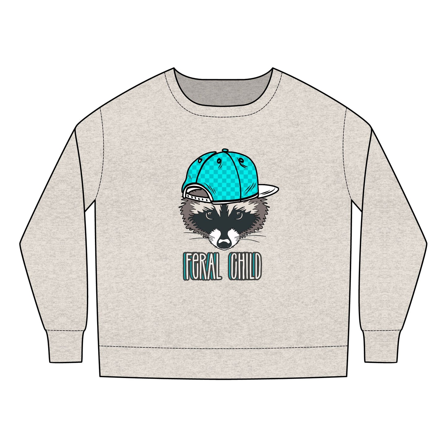 Feral Child boy or girl Toddler Sweatshirt