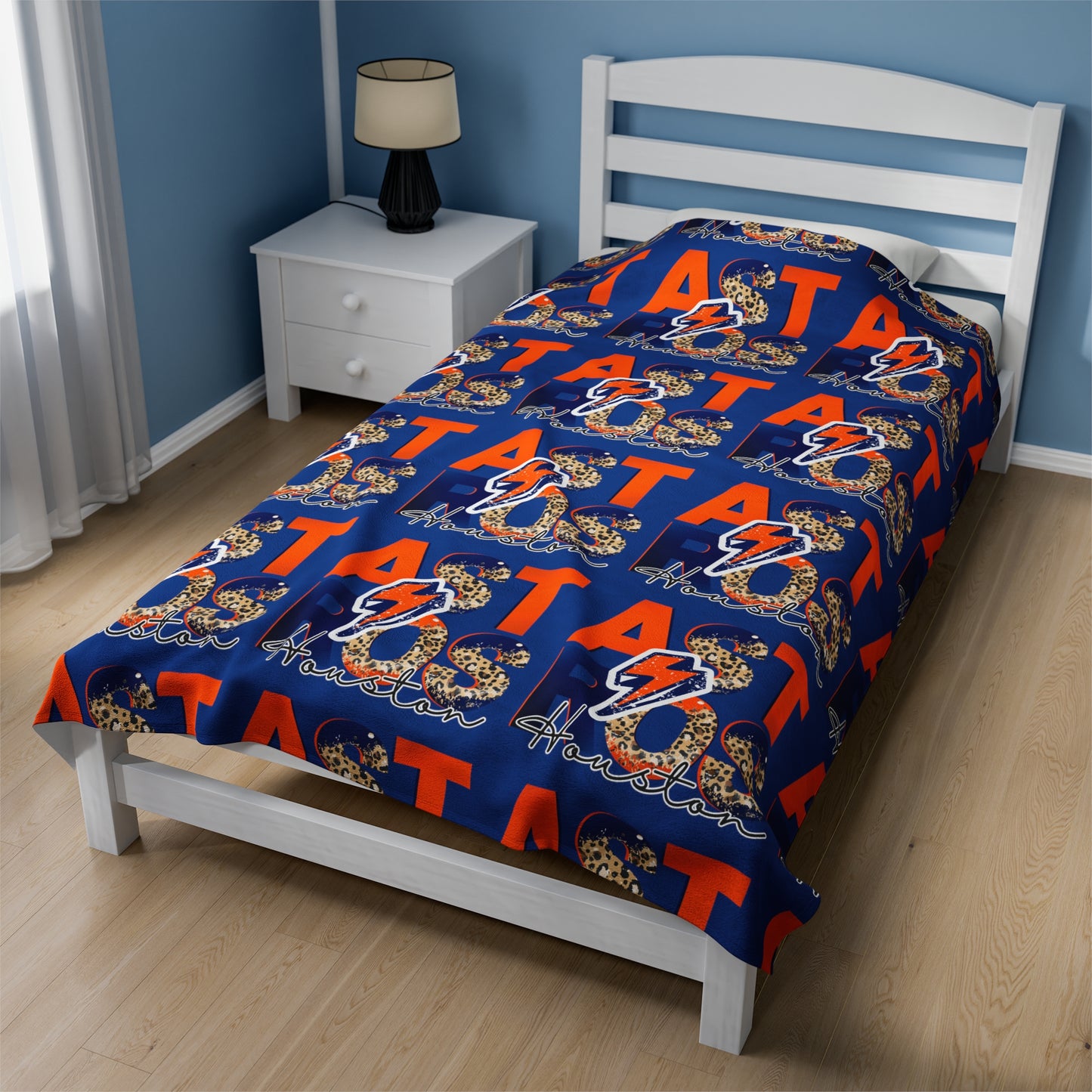 Astros Velveteen Plush Blanket